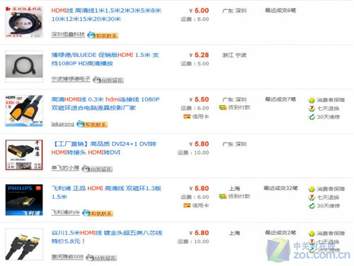 ZOL高清大講堂 HDMI線差價(jià)懸殊為哪般? 