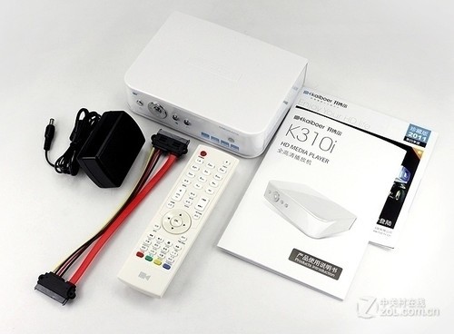 全亮白色設(shè)計 開博爾K310i播放機曝光 