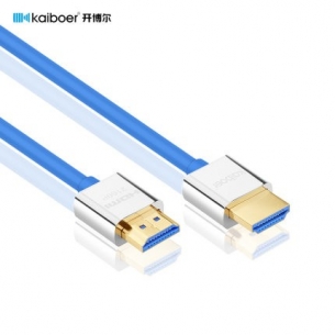 開博爾2.0版HDMI線4k60HZ電視機連接線電腦纖細便攜網(wǎng)絡(luò)機頂盒高清線