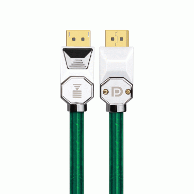 開博爾鍍銀DP線1.4版祖母綠顯卡電腦連接線
