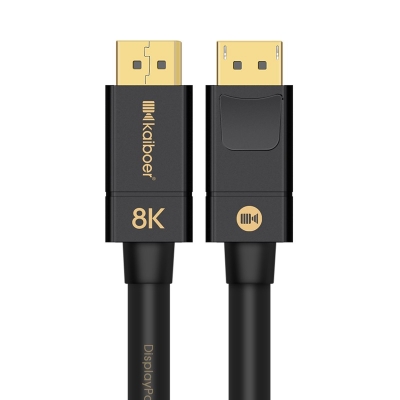 開(kāi)博爾dp線1.4版165hz電競(jìng)顯卡8K顯示器高清線4K144hz電腦連接線