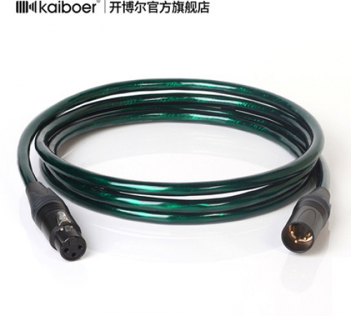 開(kāi)博爾發(fā)燒卡農(nóng)線(xiàn)鍍銀卡儂線(xiàn)公對(duì)母XLR平衡線(xiàn)調(diào)音臺(tái)音響話(huà)筒直播音頻升級(jí)線(xiàn)